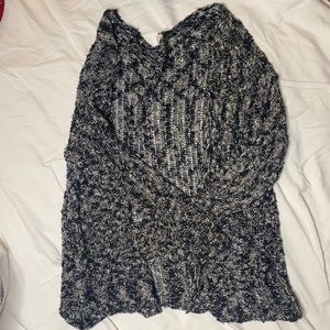 Black and white cardigan